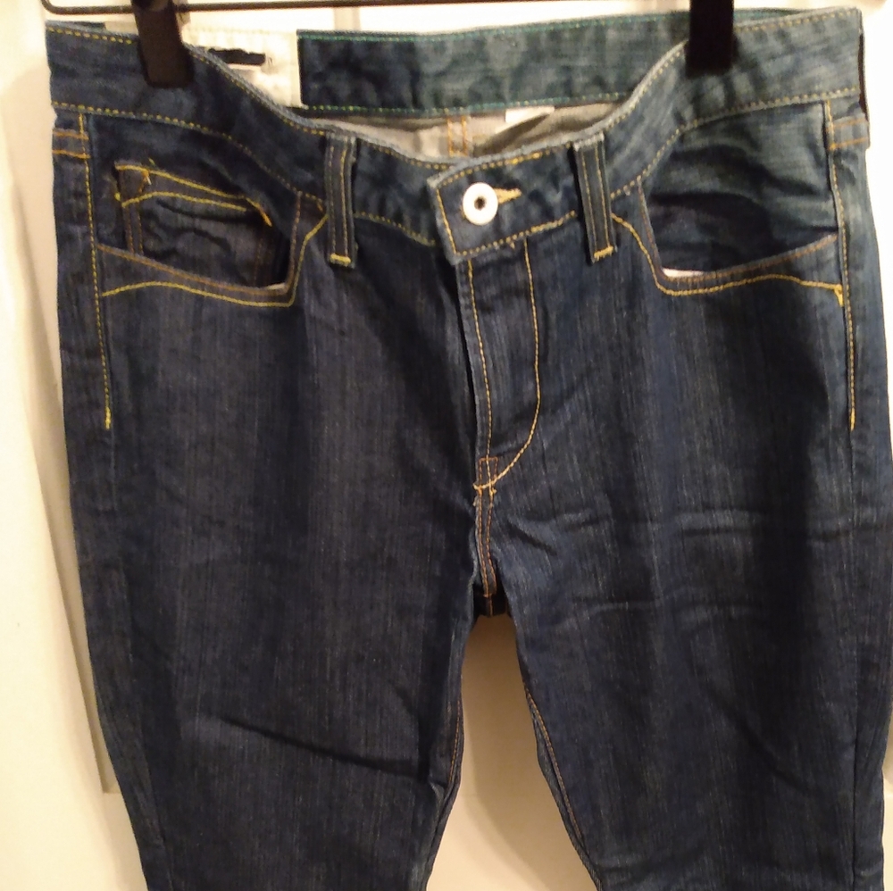 100% Organic Cotton Denim Blue Jeans